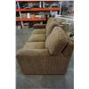 Image 3 : BROWN UPHOLSTERED SOFA