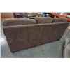 Image 4 : BROWN UPHOLSTERED SOFA