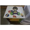 Image 2 : 3 DRAWER STERELITE ORGANIZER AND KIDS PAINTED ENDTABLE