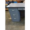 Image 2 : GREY DOUBLE PEDESTAL DESK