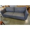 Image 1 : GREY UPHOLSTERED SOFA