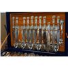 Image 2 : CUTLERY SET IN PURPLE CANTEEN