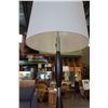 Image 2 : MODERN CHROME ACCENT FLOOR LAMP, WITH WHITE SHADE