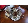 Image 1 : 7 PIECE ASSORTED SILVER PLATED TEA SERVICE