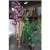 Image 2 : LOT OF 6 ARTIFICIAL PLANTS