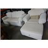 Image 1 : CONTEMPORARY SKYLAR PEPPLER ROLLED ARM SOFA, CHAIR, AND OTTOMAN