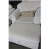 Image 2 : CONTEMPORARY SKYLAR PEPPLER ROLLED ARM SOFA, CHAIR, AND OTTOMAN