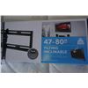 Image 2 : NEW OVERSTOCK INSIGNIA 47-80 INCH TILTING TV WALL MOUNT 120LB CAPACITY