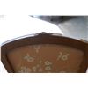 Image 4 : CARVED WOOD UPHOLSTERED ARM CHAIR