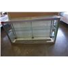 Image 1 : 5FT x 3FT x 1FT GLASS DISPLAY CASE W/ SHELVES