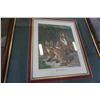 Image 1 : YOUNG FREE BOOTERS FOX CUB PRINT BY OLD WORLD PRINTS PROFESSIONALLY FRAMED