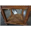 Image 3 : ASHLEY WORLD CLASS COLLECTION WOOD AND RATTAN END TABLE
