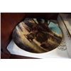 Image 2 : LOT OF 4 BRADFORD EXCHANGE AND DOMINON CHINA COLLECTOR PLATES AND STANDS