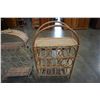 Image 3 : 2 WICKER WINE RACKS