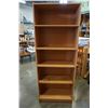 Image 1 : MAPLE 6FT BOOKSHELF