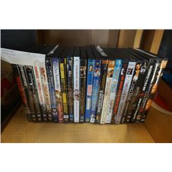 LOT OF DVDS