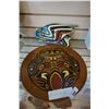 Image 1 : LEGEND OF THE BEAVER PLAQUE AND DECORATIVE WALL MASK