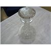 Image 2 : ANTIQUE PRESSED GLASS DECANTER