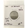 Image 1 : 1952 Great Britain 6 Pence LOW MINTAGE Coin