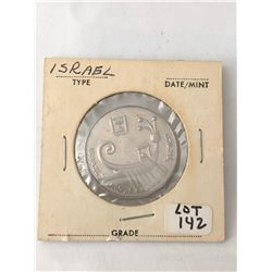 Beautiful Israel 10 Coin in High Grade