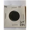Image 1 : 1941 WWII German 1 Pfenning Coin