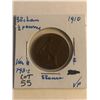 Image 1 : Early 1910 Great Britain 1/2 Penny in Very Fine Grade Coin
