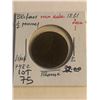 Image 1 : Rare Early 1861 OVER DATE Great Britain 1/2 Penny Very Good Grade