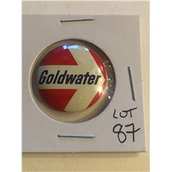 Very Rare GOLDWATER Political Pin in Uncirculated High Grade