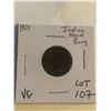 Image 1 : Early 1901 Brown Indian Head Penny in Very Good Grade