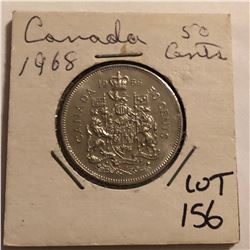 1968 Canada 50 Cents in High Grade