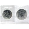 Image 2 : 2 x 1 Oz Engelhard "Big E" .999 Silver Rounds