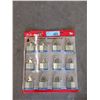 Image 1 : Set of 12 Security Locks - All Keyed the Same