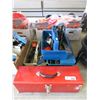 Image 1 : Toolbox & 3 Totes of Tools
