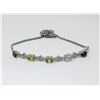 Image 1 : Ladies Multi Gemstone Tennis Bracelet