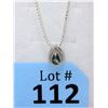 Image 1 : Mystic Topaz & Diamond Sterling Silver Pendant