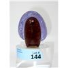 Image 1 : Rare Neodymium Glass Hedge Hog Figurine