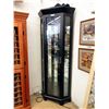 Image 1 : Interior Lit Black Corner Cabinet