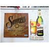 Image 1 : 1 Sauza Tequila & 1 Pilsner Urquell Tin Signs