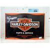 Image 1 : New Harley Davidson Enameled Steel Sign