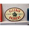 Image 1 : Sleeman Brewery Embossed Tin Sign