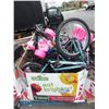 Image 1 : Skid of Assorted Store Return Bikes & Parts