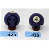 Image 1 : Skull Carved #4 Pool with Stand