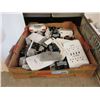 Image 1 : Box of Wall Switches, Charging Plugs & More