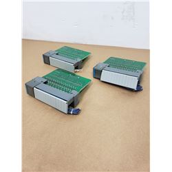 (3) Allen Bradley 1746-1B16 Input Module