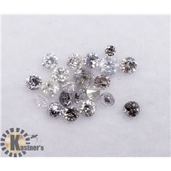 ASSORTED LOOSE DIAMONDS(0.3CT)