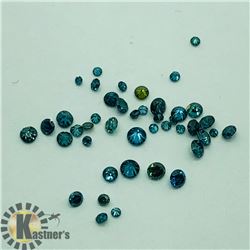 GENUINE ASSORTED BLUE DIAMOND (0.4CT)