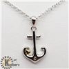 Image 1 : SHIP ANCHOR WITH DIAMOND NECKLACE