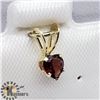 Image 2 : 14K GARNET PENDANT