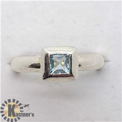 SILVER GEMSTONE RING