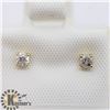 Image 1 : 14K DIAMOND STUD EARRINGS